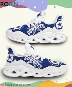 NFL Dallas Cowboys Max Soul Shoes Sneakers, Dallas Cowboys Unique Gifts