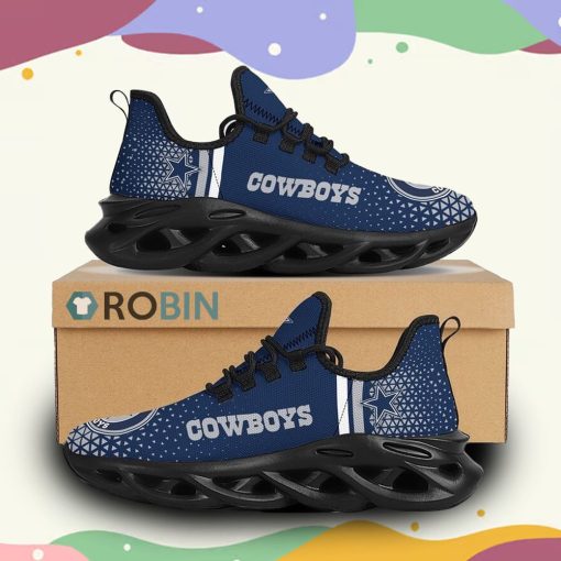 NFL Dallas Cowboys Max Soul Shoes Sneakers Sport Shoes, Cowboys Unique Gifts