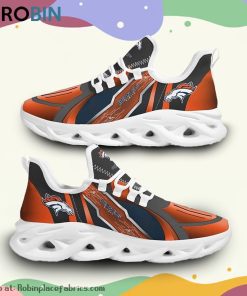 NFL Denver Broncos Max Soul Shoes Sneakers Sport Shoes, Broncos Shoes