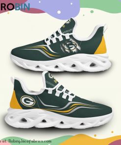 NFL Green Bay Packers Custom Printed Breathable Sneaker, Packers Merch
