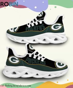 NFL Green Bay Packers Custom Printed Sneaker, Green Bay Packers Merch