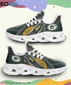 NFL Green Bay Packers Football Team Casual Sneaker, Green Bay Packers Shoes NFL Green Bay Packers Football Team Casual Sneaker, Green Bay Packers Shoes