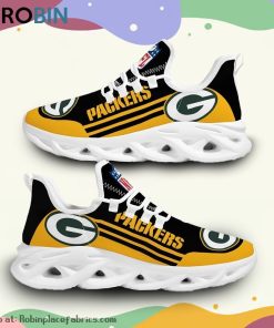 NFL Green Bay Packers Max Soul Shoes, Packers Gifts