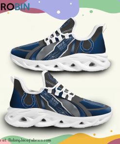 NFL Indianapolis Colts Custom Printed Breathable Shoes, Indianapolis Colts Gifts for Fans