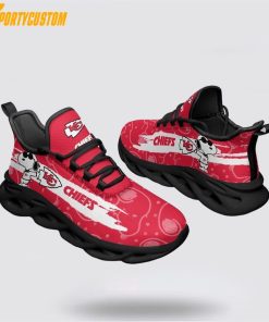 NFL Kansas City Chiefs Max Soul Shoes Snoopy, Chiefs Fan Gears NFL Kansas City Chiefs Max Soul Shoes Snoopy, Chiefs Fan Gears