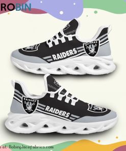 NFL Las Vegas Raiders Max Soul Shoes Sneakers Sport Shoes, Las Vegas Raiders Footwear NFL Las Vegas Raiders Max Soul Shoes Sneakers Sport Shoes, Las Vegas Raiders Footwear