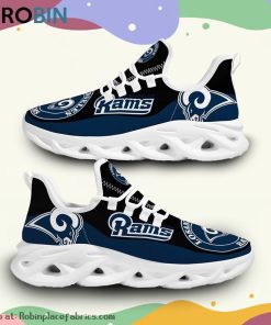 NFL Los Angeles Rams Max Soul Shoes Sneakers Sport Shoes, Los Angeles Rams Gear