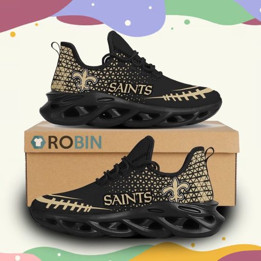 NFL New Orleans Saints Max Soul Shoes Sneakers Sport Shoes, New Orleans Saints Team Gifts