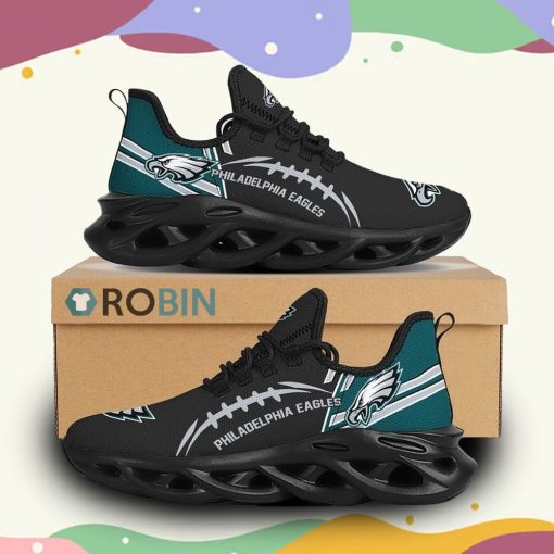 NFL Philadelphia Eagles Max Soul Shoes Sneakers Sport Shoes, Eagles Merchandise