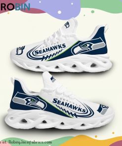 NFL Seattle Seahawks Max Soul Shoes, Seattle Seahawks Fan Gears NFL Seattle Seahawks Max Soul Shoes, Seattle Seahawks Fan Gears