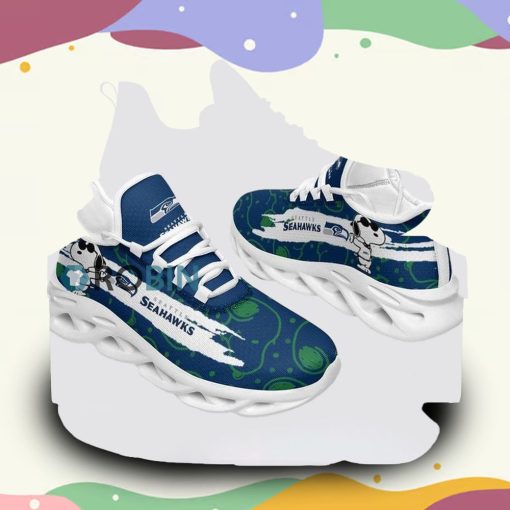 NFL Seattle Seahawks Max Soul Shoes Snoopy, Seattle Seahawks Shoes