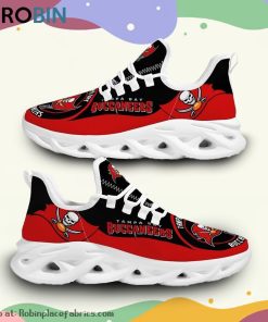 NFL Tampa Bay Buccaneers Max Soul Shoes Sneakers Sport Shoes, Buccaneers Gifts for Fans