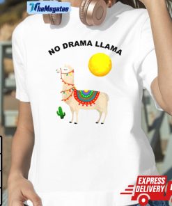 No Drama Llama Moon Shirt No Drama Llama Moon Shirt