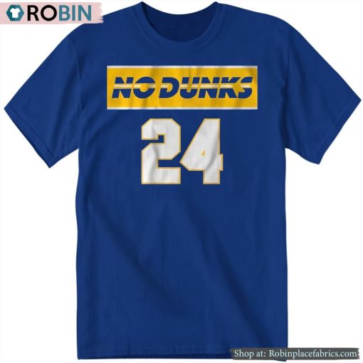 No Dunks Indiana 24 Shirt