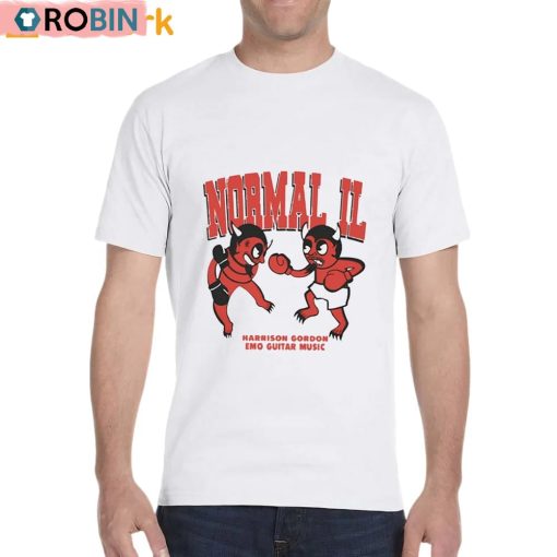 Normal Il Harrison Gordon Emo Guitar Music Shirt