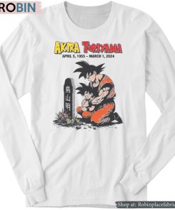 Official Rip Akira Toriyama Dragon Ball Z Shirt Official Rip Akira Toriyama Dragon Ball Z Shirt