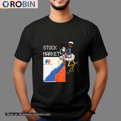 Okc Topic Thunder Stock Market Steals Blocks Shirt