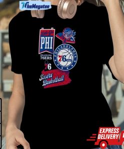 Philadelphia 76ers Split Zone Sixers Basketball Unisex Shirt