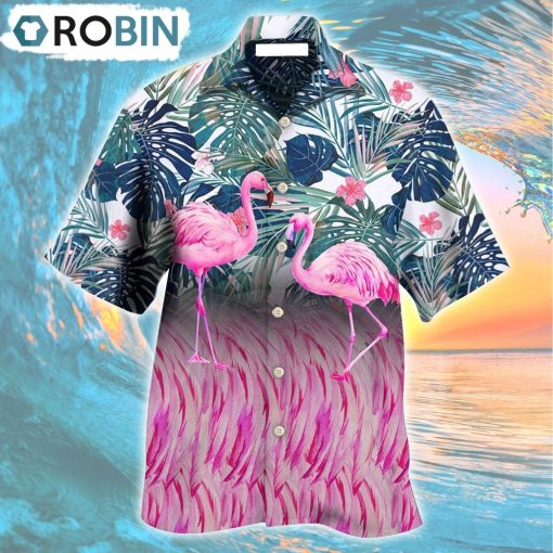 Pink Flamingo Lover Hawaiian Shirt, Gìt for Summer Shirt