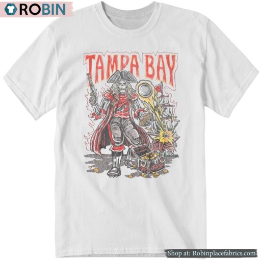 Pirate Skeleton Tampa Bay Football Shirt