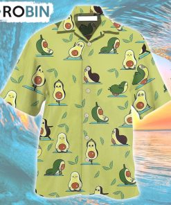 Plays With Happy Avocado So Cute Hawaiian Shirt, Gìt for Summer Shirt Plays With Happy Avocado So Cute Hawaiian Shirt, Gìt for Summer Shirt
