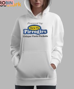 Powered By Mrs Ts Pierogies Unique Pasta Pockets Shirt