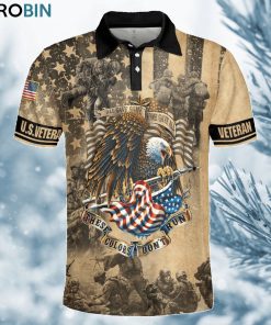 Premium Unique U.S. Veteran Polo Shirt