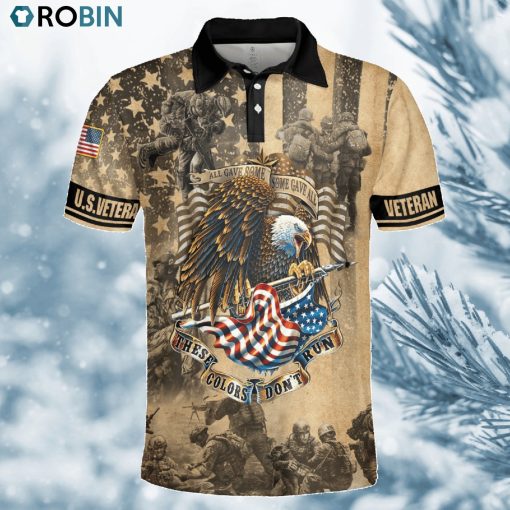 Premium Unique U.S. Veteran Polo Shirt