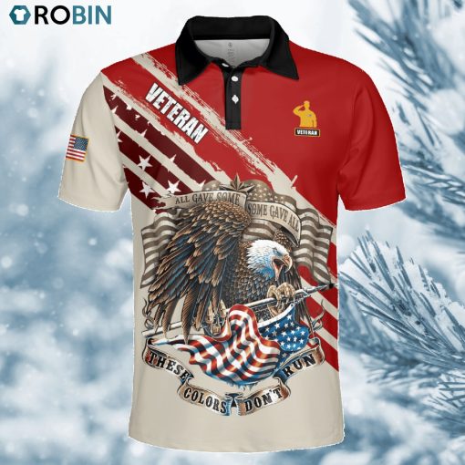 Premium Unique Us Veteran Polo Shirt