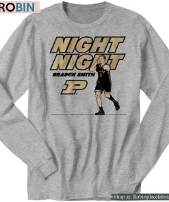 Purdue Basketball Braden Smith Night Night Shirt Purdue Basketball Braden Smith Night Night Shirt