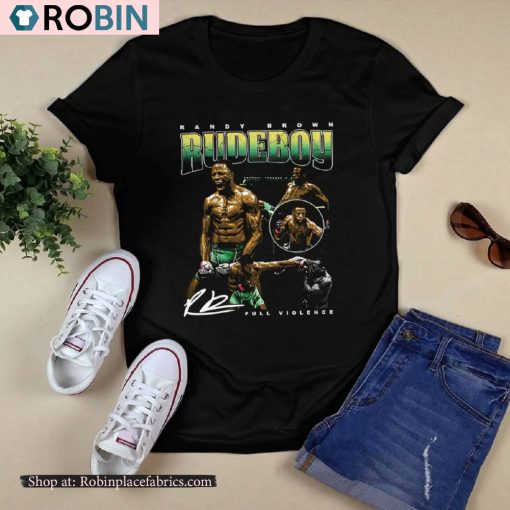 Randy Brown Rudeboy Full Violence Shirt