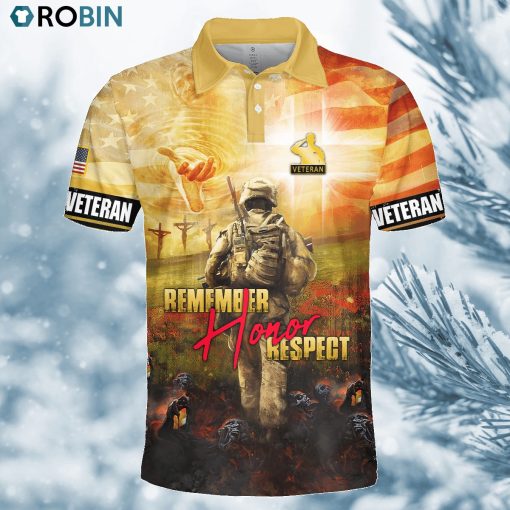Remember Honor Respect Polo Shirt