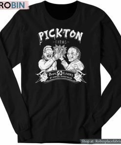 Robert Pickton Holding Hookery Smoked Bacon Shirt
