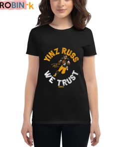 Russell Wilson Yinz Russ We Trust Pittsburgh Football Shirt Russell Wilson Yinz Russ We Trust Pittsburgh Football Shirt