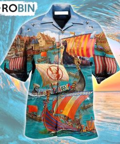 Sailing Viking Let War Hawaiian Shirt, Gìt for Summer Shirt Sailing Viking Let War Hawaiian Shirt, Gìt for Summer Shirt