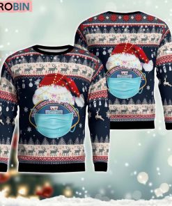San Bernardino County Fire Christmas Aop Ugly Sweater
