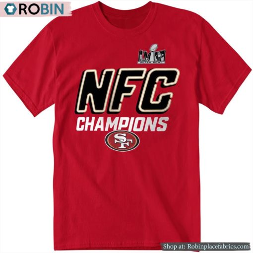 San Francisco 2023 Nfc Champions Super Bowl Lviii Shirt