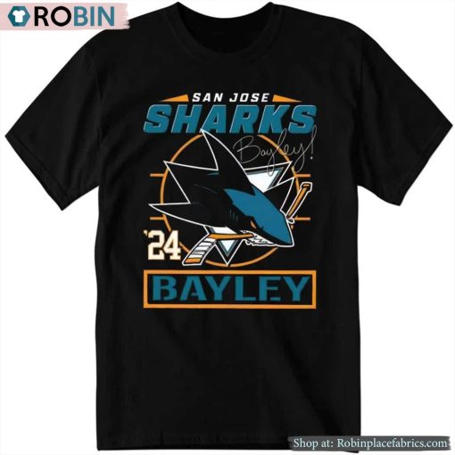 San Jose Sharks 24 Bayley Shirt
