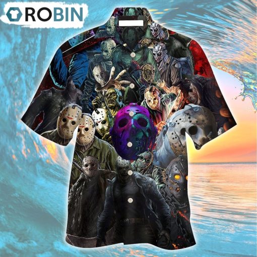 Jason Voorhees Seiral Killers Jason Zombie Hawaiian Shirt, Gìt for Summer Shirt