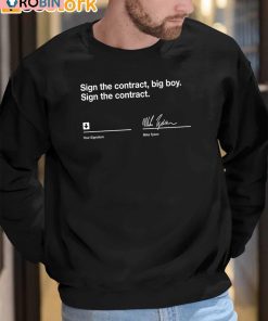 Sign The Contract Big Boy Shirt