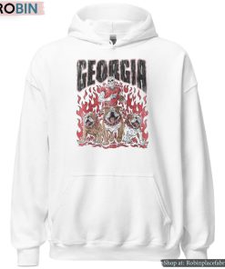 Skeleton Georgia Football Shirt Skeleton Georgia Football Shirt