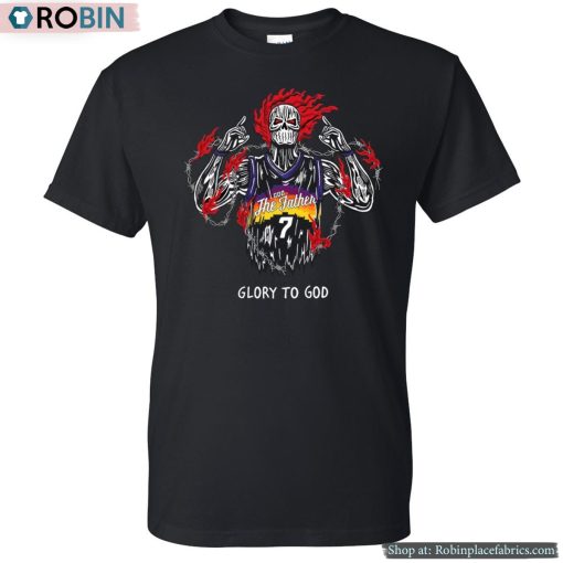 Skull Basketball Glory To God Shirt