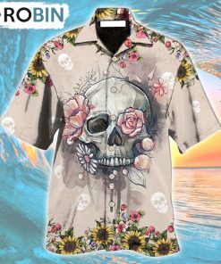 Skull Life Cute Style Hawaiian Shirt, Gìt for Summer Shirt