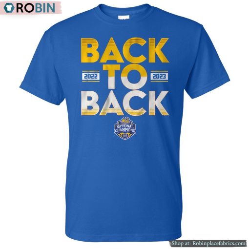 South Dakota State Football Back To Back National Champs Shirt