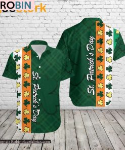 St Patricks Day Ireland Flag Hawaiian Shirt