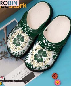 St Patricks Day Irish Shamrock Irish Crocband Crocs