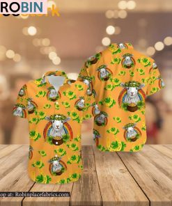 St Patricks Day Sheep Shamrocks Gold Rainbow Matching Hawaiian Shirt St Patricks Day Sheep Shamrocks Gold Rainbow Matching Hawaiian Shirt