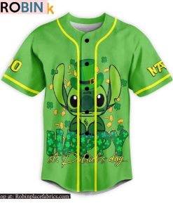 Stitch Lucky To Be Me Baseball Jersey Stitch Lucky To Be Me Baseball Jersey