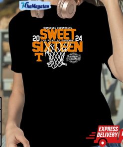 Tennesse Volunteers 2024 Ncaa Sweet Sixteen 16 The Road To Phoenix March Madness Shirt
