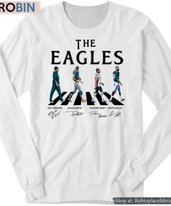 The Eagles Nick Sirianni, Jalen Hurts, D’andre Swift, Jason Kelce Signatures Shirt